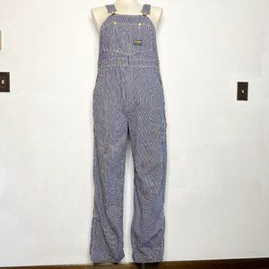 Vintage Osh Kosh B'Gosh Vestbak Hickory Stripe Overalls